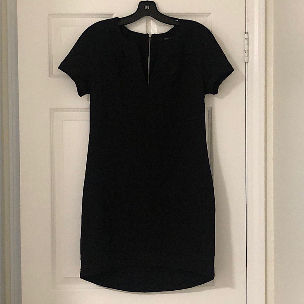 Black dress with sleeves